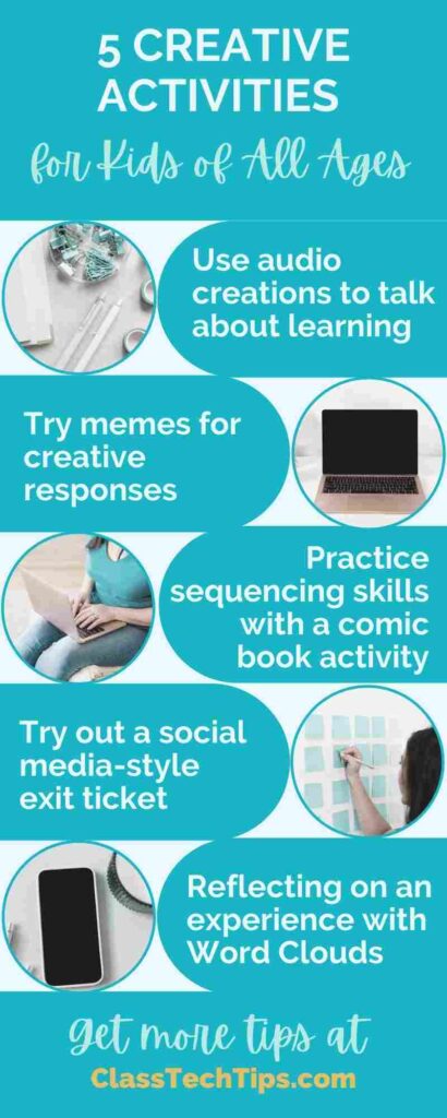 5 Creative Activities - Infographic