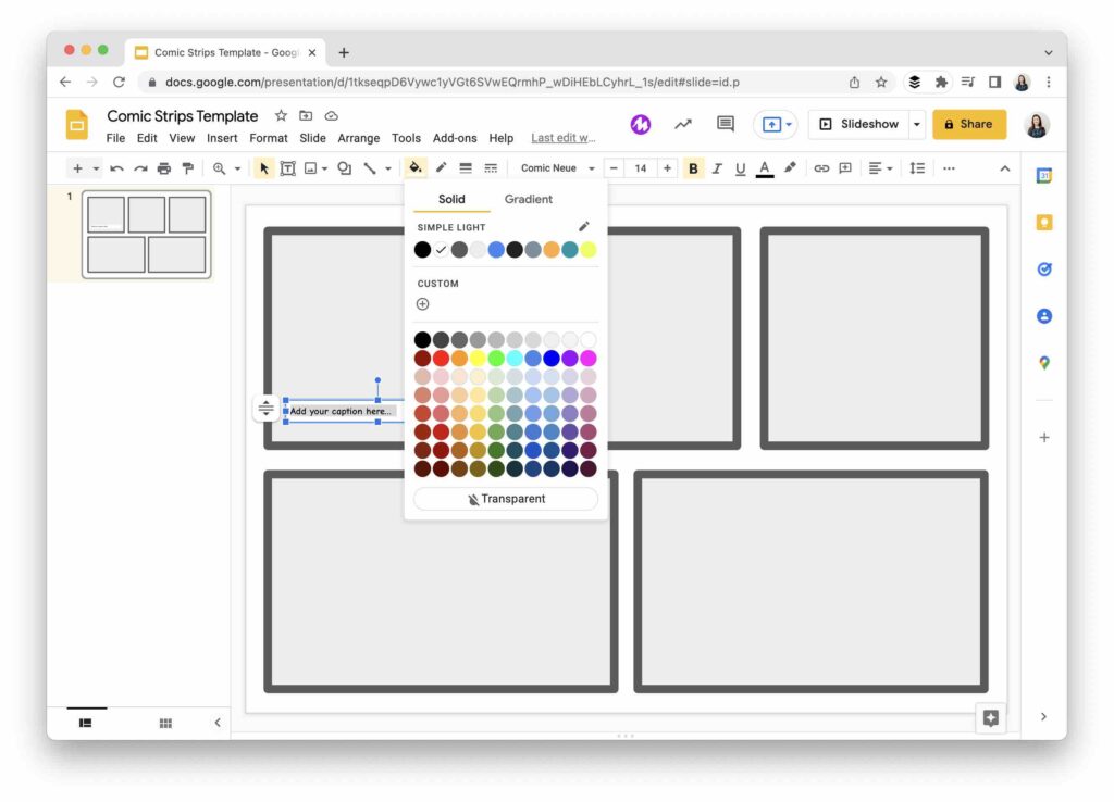 comic-book-google-slides-theme