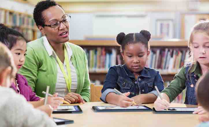 If you’re looking for a rechargeable stylus for students, the new Logitech Pen is designed specifically for classroom use for any subject.