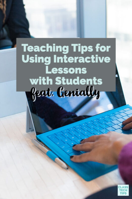 Learn how to create interactive lessons for your students that allow you to make engaging content for students.